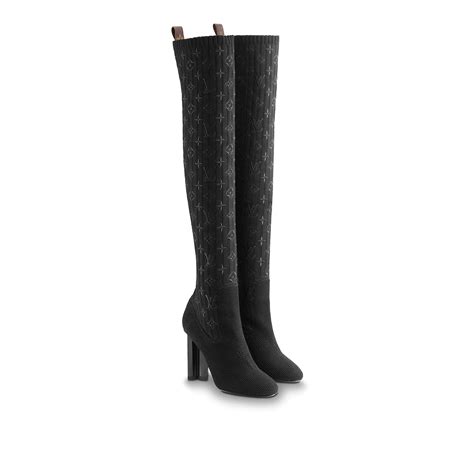 louis vuitton boot heels|Louis Vuitton thigh boots.